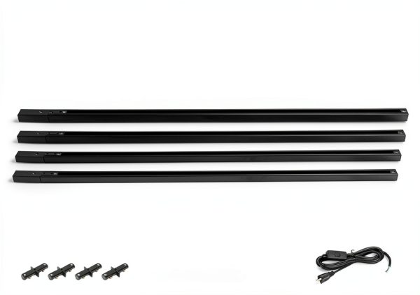 Track Lighting Rail VANoopee Aluminum Durable-1