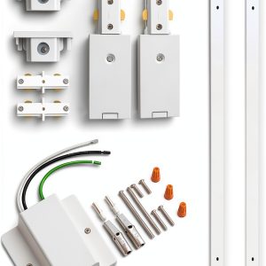 VANoopee H Track Lighting Rails Heavy Duty Copper Wiring-0
