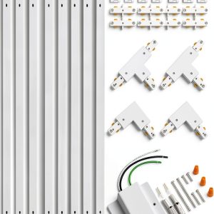 VANoopee H Track Lighting Kit Flexible Setup Heavy Duty-0