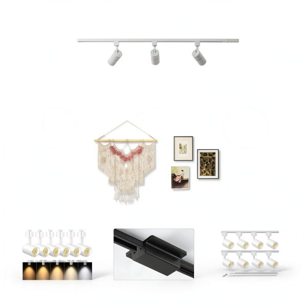 VANoopee Track Lighting Rail Modern Aluminum Indoor-4