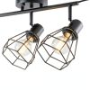 YEPOLI Track Lighting Black Dimmable Plug In Modern-5