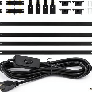 Track Lighting Rail VANoopee Aluminum Durable-0