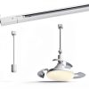 Pavo Dual Remote Fan Light Kit Stepless Dimmable Plant-1
