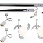 Pavo Dual Remote Fan Light Kit Stepless Dimmable Plant-0