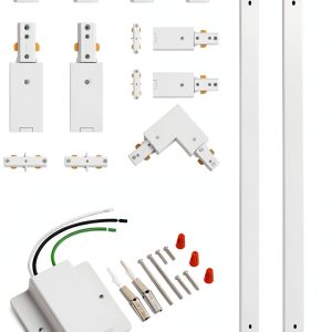VANoopee H Track Lighting Kit Flexible Setup Heavy Duty-0
