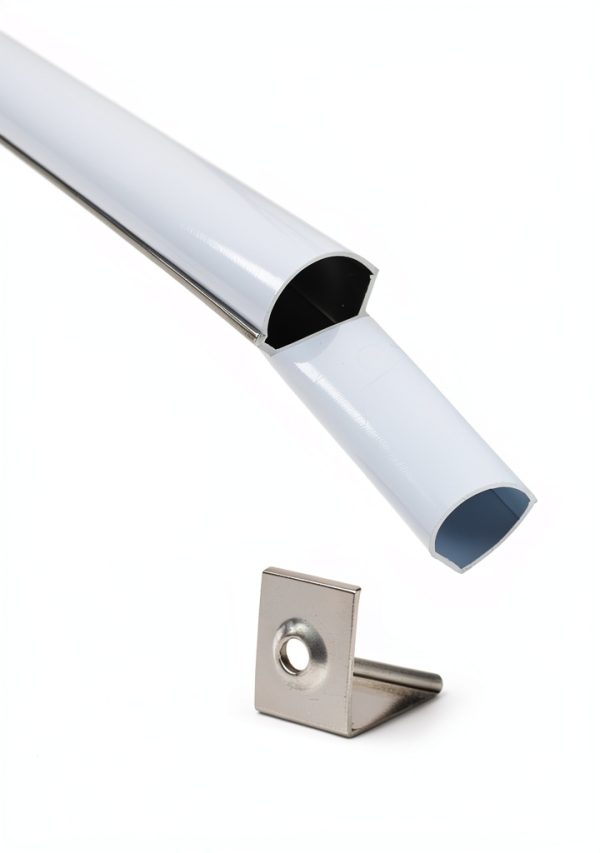 Sunny Wood LED Channel V Shape Aluminum Rail Diffuser Cover-2
