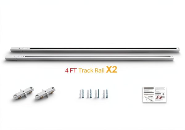 VANoopee Track Rail Durable Easy Install Customizable-1
