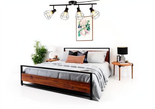 YEPOLI Track Lighting Black Dimmable Plug In Modern-3