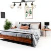 YEPOLI Plug In Track Lighting Dimmable Black Farmhouse-3