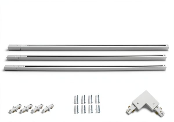 VANoopee H Track Lighting Kit Flexible Setup Heavy Duty-1