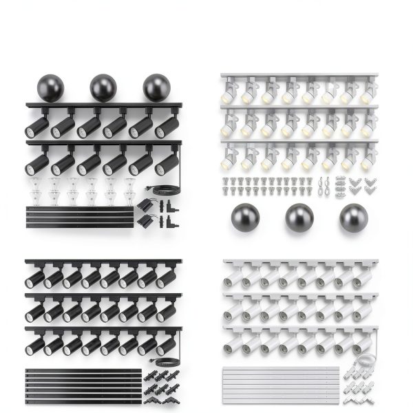Bravsekai H Type Track Lighting Live End Cord-5