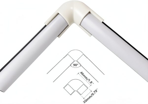 Sunny Wood LED Channel V Shape Aluminum Rail Diffuser Cover-5