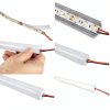 Sunny Wood LED Channel V Shape Aluminum Rail Diffuser Cover-4