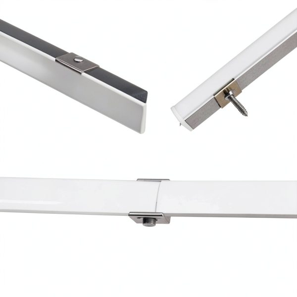 Sunny Wood LED Channel V Shape Aluminum Rail Diffuser Cover-8