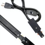 Bravsekai H Type Track Lighting Live End Cord-0