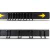 Madertool Ski Wall Rack Portable Iron Hanging Shelf Holds 8 Pairs-2