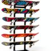 HAVXJAN Skateboard Rack Metal Floor Stand Black-5