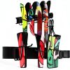Madertool Ski Wall Rack Portable Iron Hanging Shelf Holds 8 Pairs-5