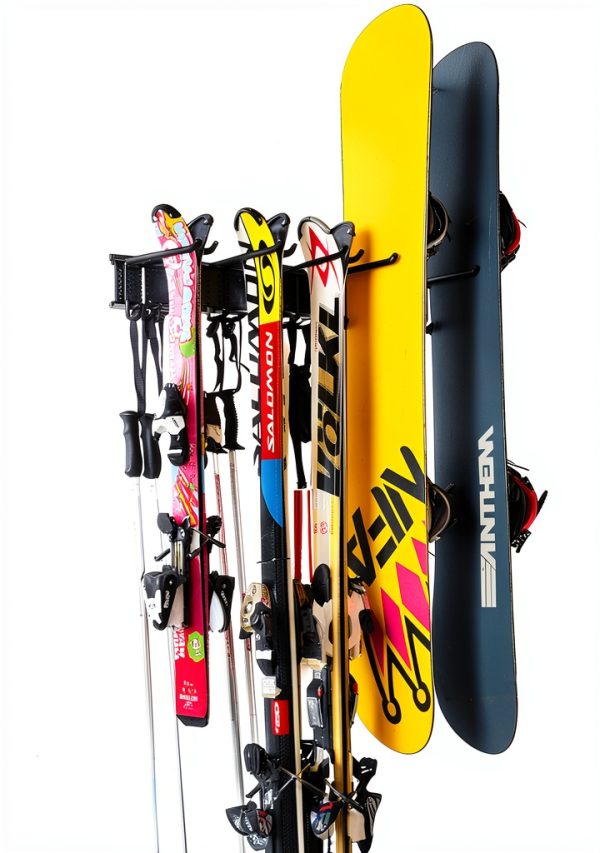 Ultrawall Adjustable Ski Storage Racks Alloy Steel-6
