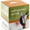 Ski Rack Wealers Metal Wall Mount Portable-2