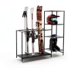 UIOMLLE Ski Storage Rack Alloy Steel Modern-1