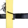 WALMANN Adjustable Ski Wall Rack Black Powder-Coated 32" Rail-3