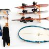 Bamboo Ski Wall Mount Vagabond Racks Shelf-6