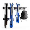 Ski Wall Rack FEIMIRE Steel Hanging Shelf-2
