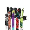 Madertool Ski Wall Rack Portable Iron Hanging Shelf Holds 8 Pairs-1