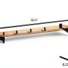 SHEDorize Engineered Wood Ski Storage Rack-1