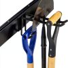 WALMANN Adjustable Ski Wall Rack Black Powder-Coated 32" Rail-7