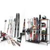 UIOMLLE Ski Storage Rack Alloy Steel Modern-3