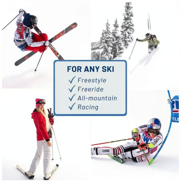 Hang 11 Ski Wall Mount Bracket Shelf Clear Hardwood 35lb Capacity-6