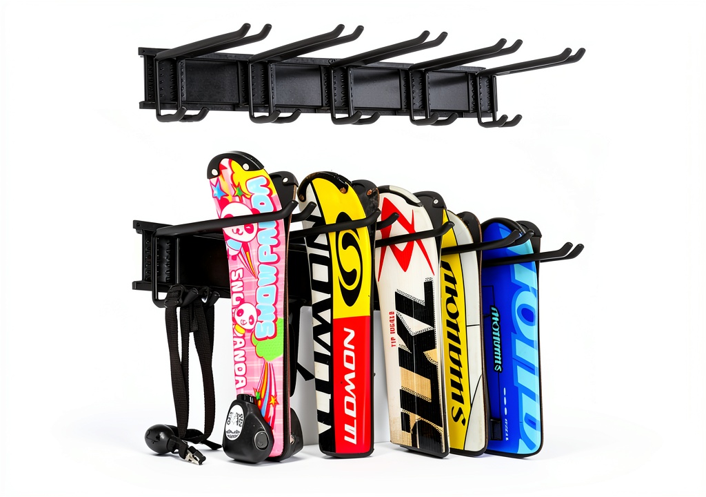 Adjustable Ski Storage Racks for garage