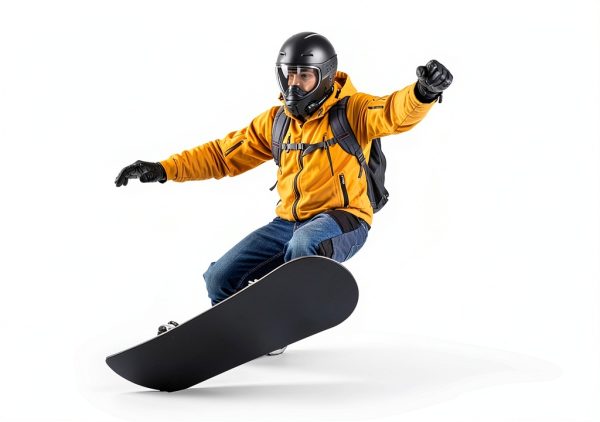Wall Mount Ski Rack UPSPORT Orange ABS Design-8