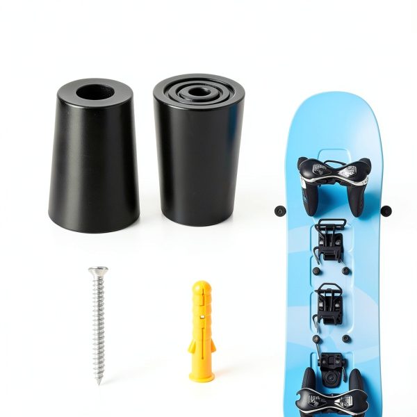 Vertical Ski Wall Mount lasuroa PVC Rack-1