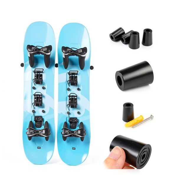 Vertical Ski Wall Mount lasuroa PVC Rack-2
