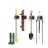 Wall Mount Ski Rack UPSPORT Orange ABS Design-2