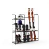 Ski Storage Rack BTY Metal Floor Stand for Garage-6