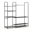 Ski Storage Rack BTY Metal Floor Stand for Garage-2