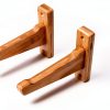 Bamboo Ski Wall Mount Vagabond Racks Shelf-3