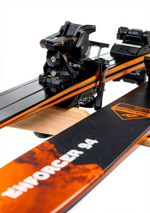 Bamboo Ski Wall Mount Vagabond Racks Shelf-4