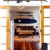 Bamboo Ski Wall Mount Vagabond Racks Shelf-2