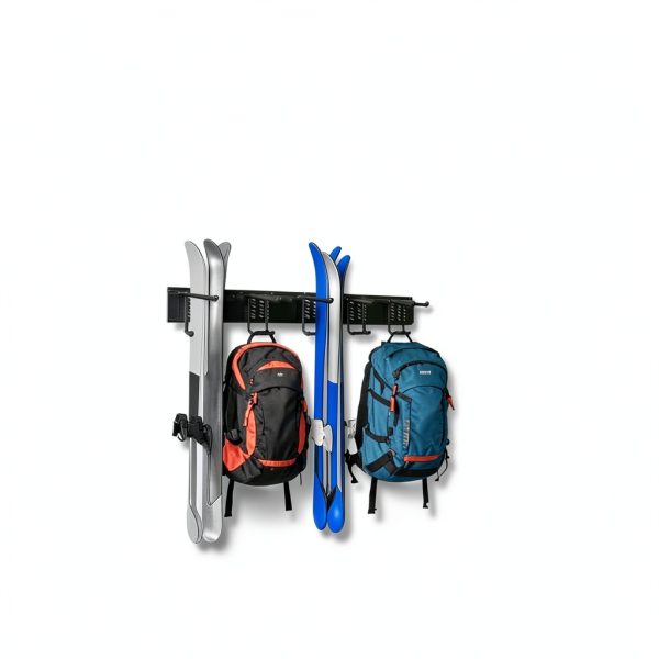 Ski Wall Rack FEIMIRE Steel Hanging Shelf-1