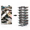 SHZYJBRY 7-Tier Metal Ski Storage Racks-2