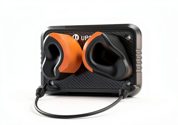 Wall Mount Ski Rack UPSPORT Orange ABS Design-7