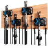 Wall Mount Rack CLEASO Blue ABS Modern Design-0