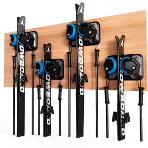 Wall Mount Rack CLEASO Blue ABS Modern Design-0
