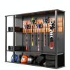 Wall Mount Rack CLEASO Blue ABS Modern Design-5