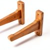 Bamboo Ski Wall Mount Vagabond Racks Shelf-7